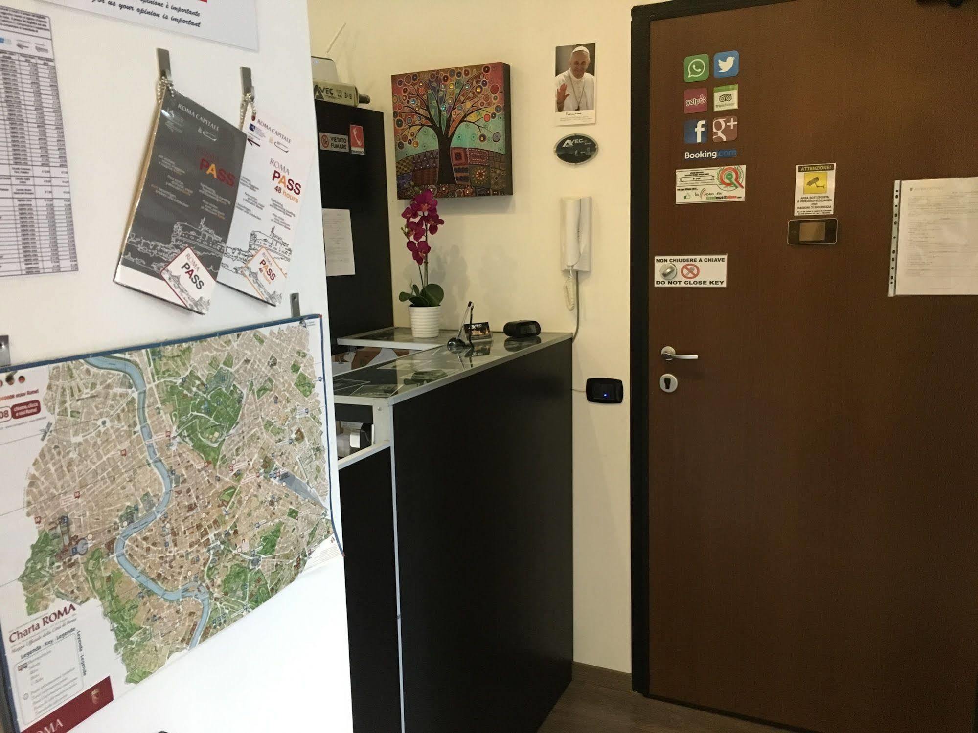 Bed and Breakfast Avec Moi Roma Экстерьер фото